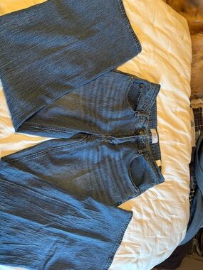 Classic High-Waist Blue Jeans